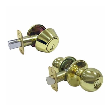 TG PB Combo Lockset